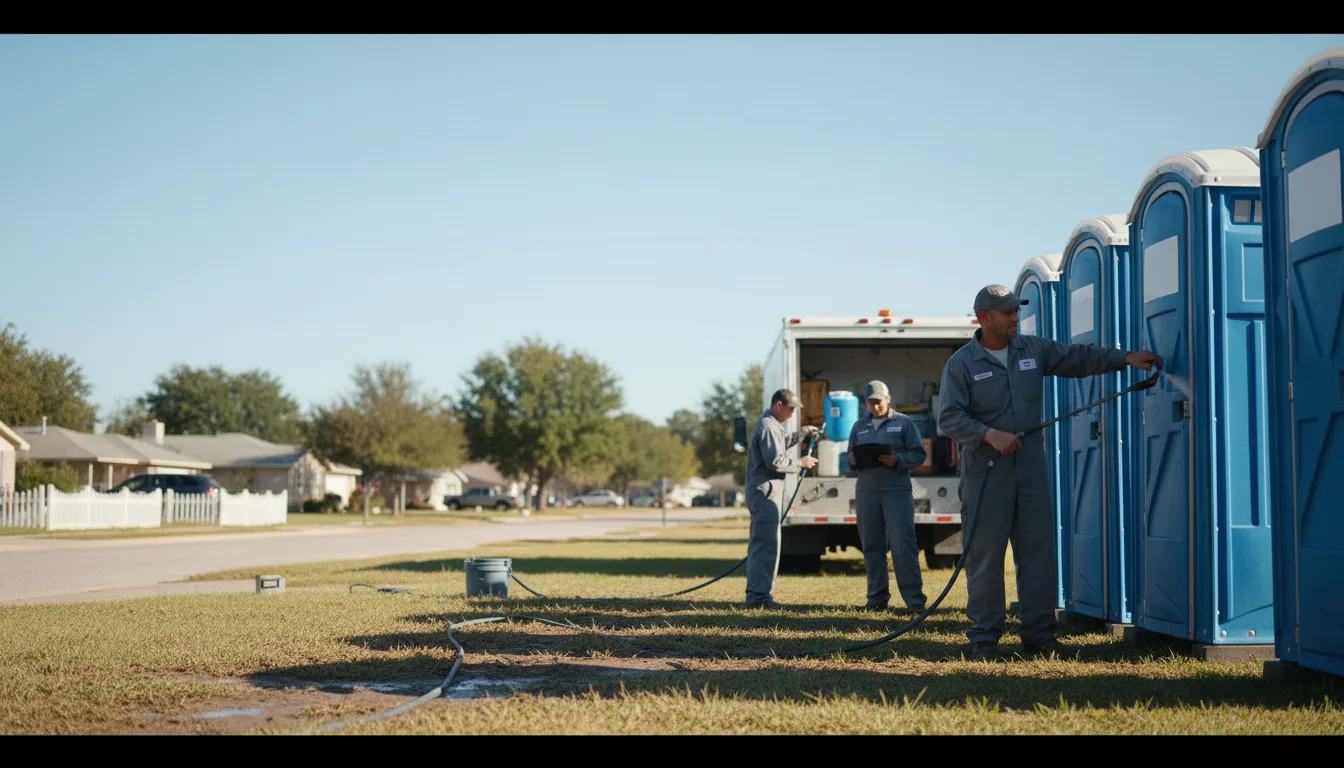 Long-Term Portable Toilet Rental in Cameron, SC near me